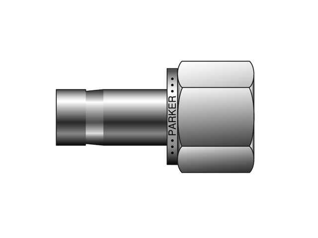 4FA4N-B A-LOK Inch Tube Tube End NPT Female Adapter - FA N